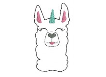 Stickdatei - LamaHorn